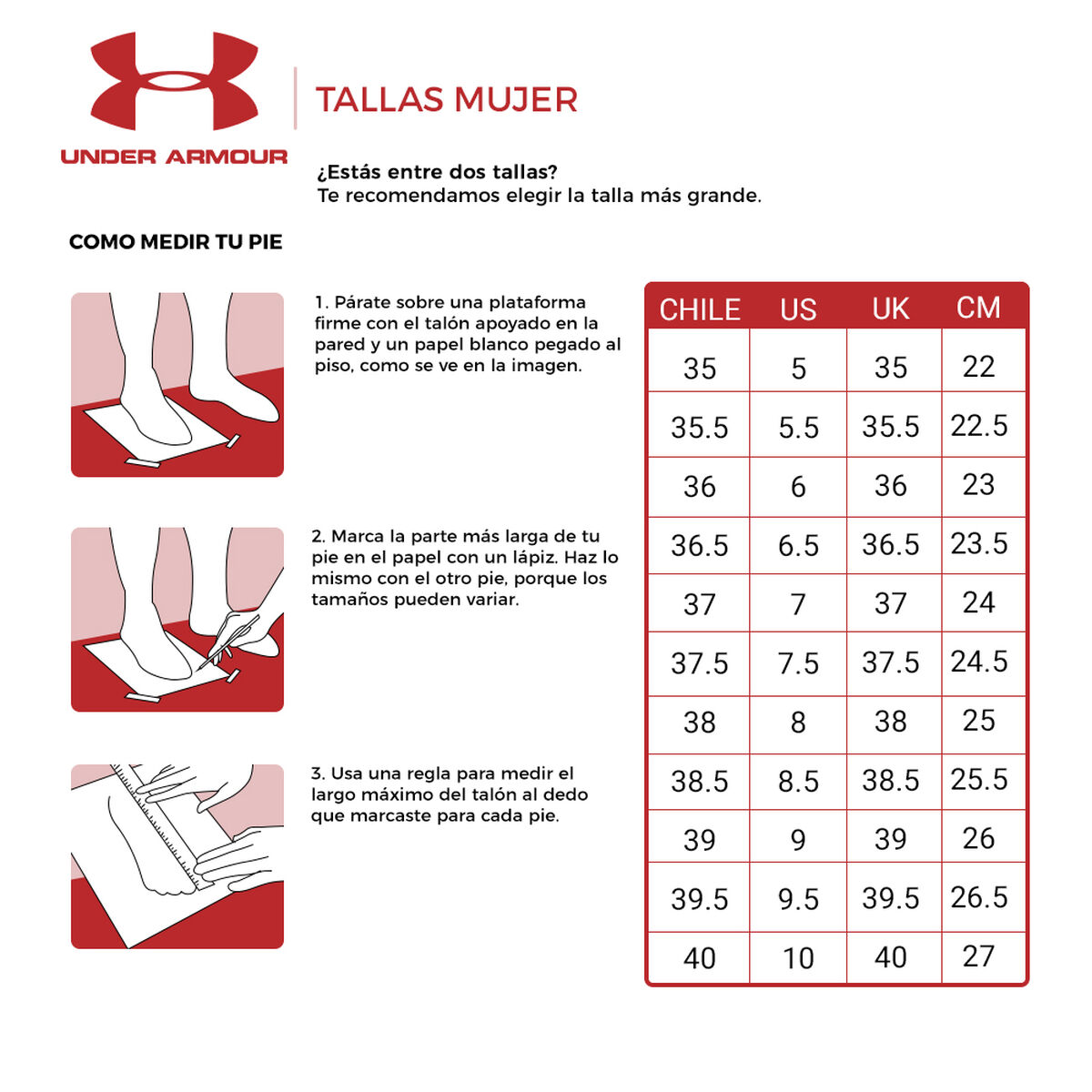 Zapatilla Mujer Under Armour UA W Charged Pursuit 2
