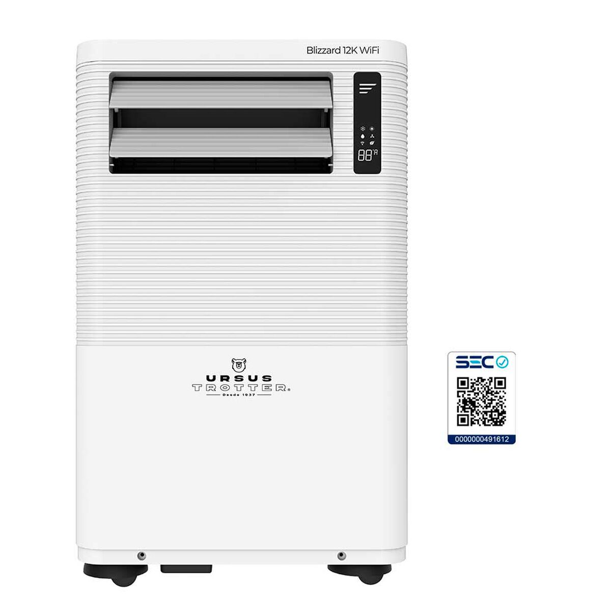 Aire Acondicionado Portátil Ursus Trotter UT-Blizzard 12K 12000 BTU WiFi
