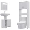 Lavamanos + Mueble Optimizador + Mueble Botiquín TuHome