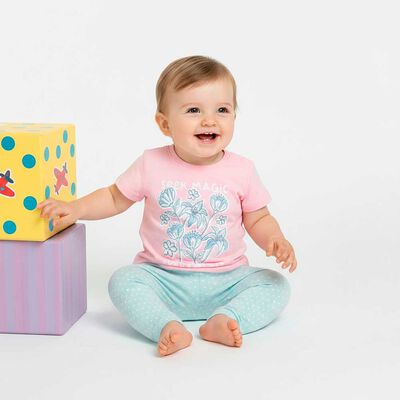 Polera Manga Corta Beb&eacute; Chess Baby
