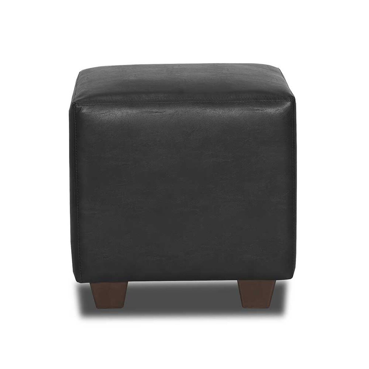 Juego de Living Innovamuebles Invictus Sofá 3 Cuerpos + Dos Pouf 1 Cuerpo Burdeo