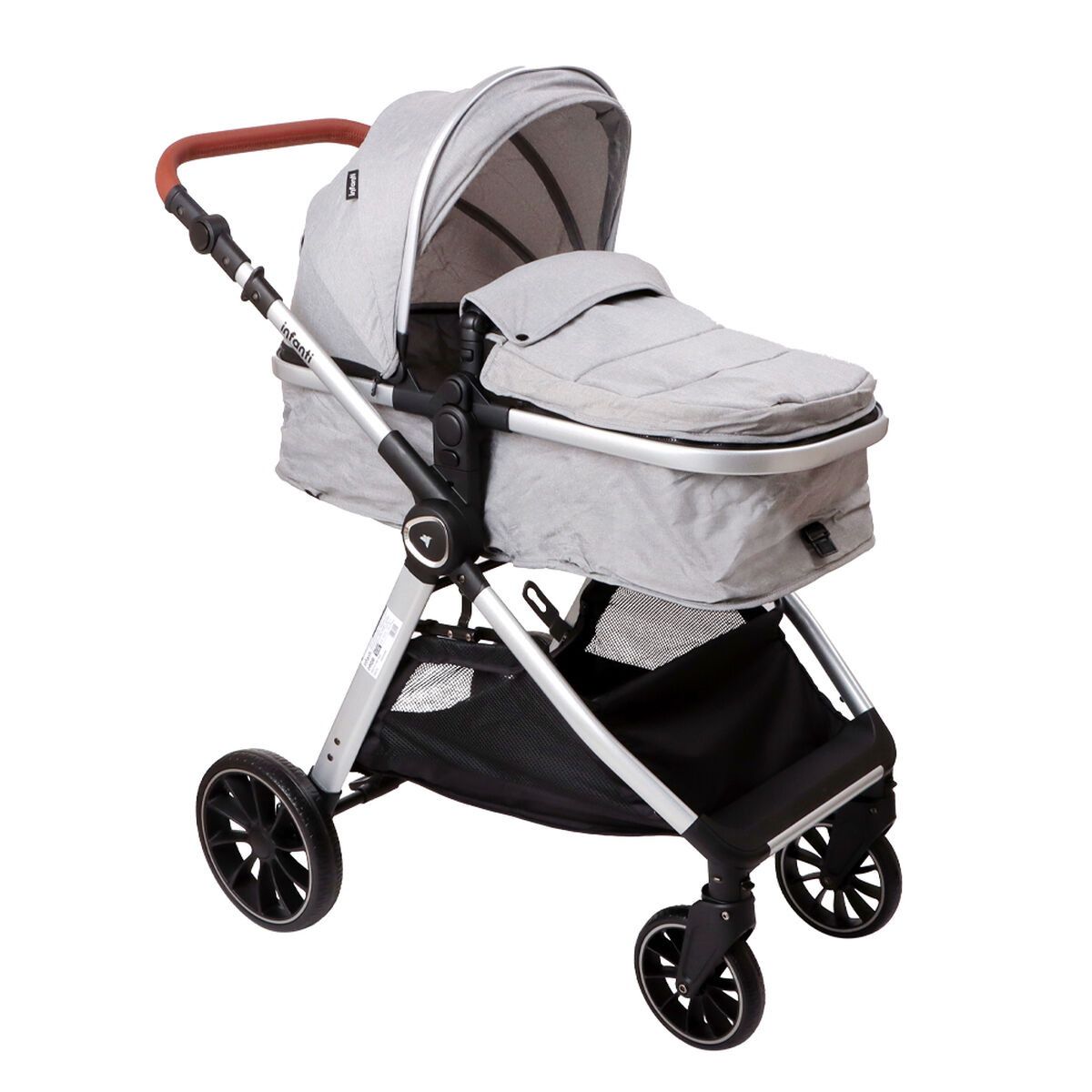 Coches Travel System Romanzo X1-D Gris Infati