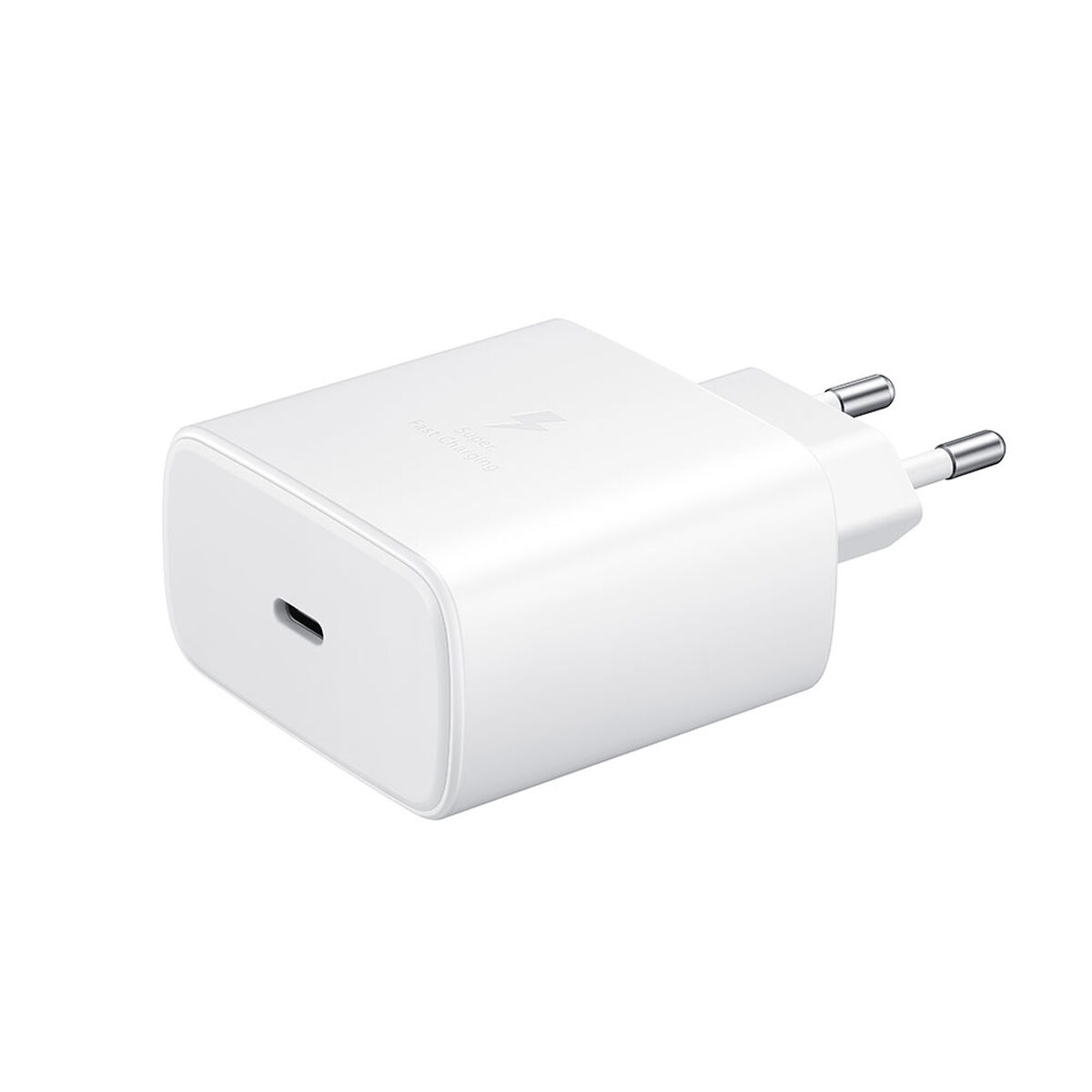 Cargador USB Samsung Tipo-C a Tipo-C 45W Blanco