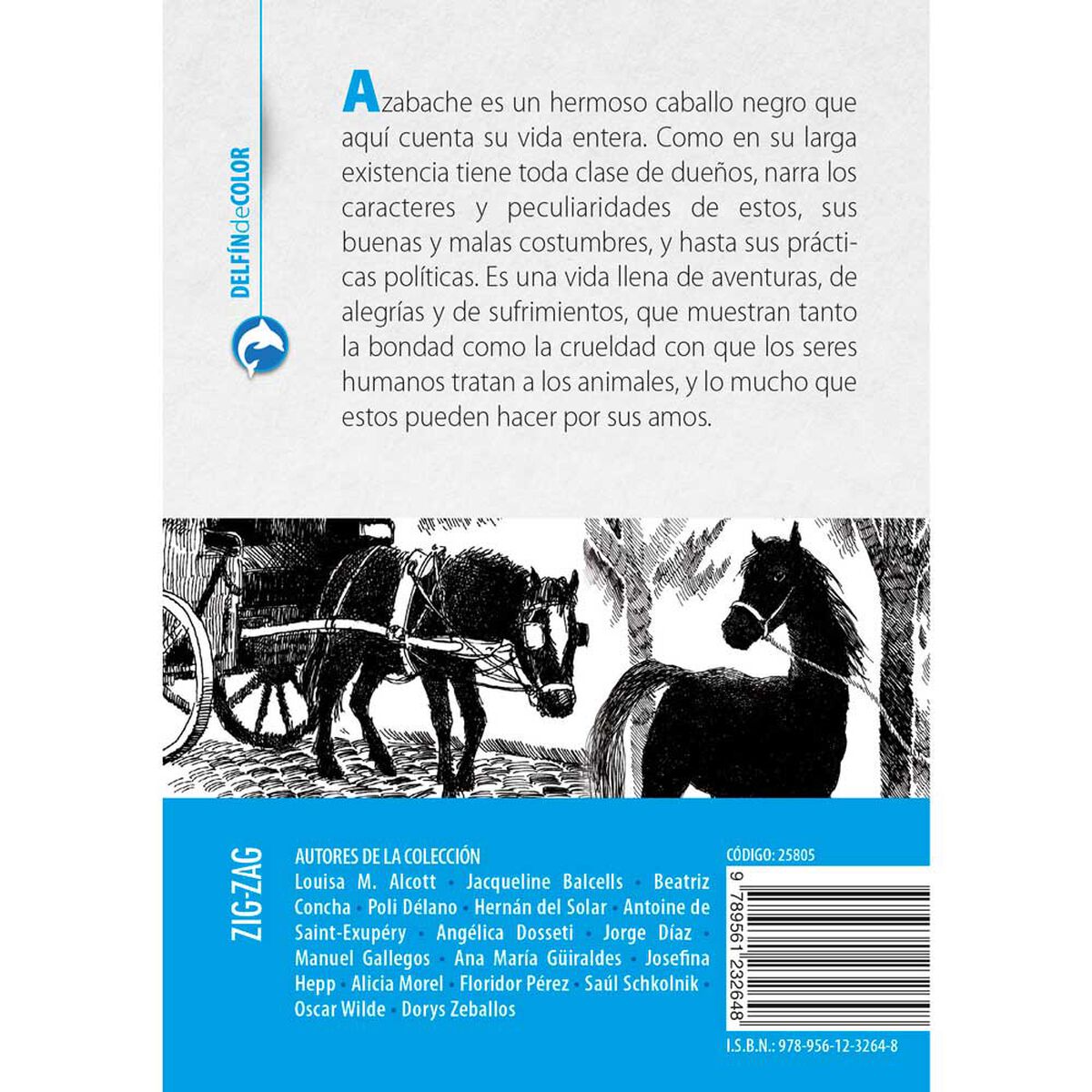 Libro Azabache Anna Sewell Zig-Zag