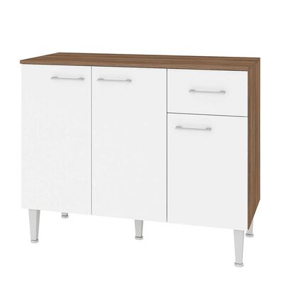 Imagen 2 del producto Mueble de Cocina Base Vekkahome Evandro 1 Cajón 3 Puertas Blanco