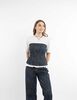 Blusa Strapless Denim Mujer Icono