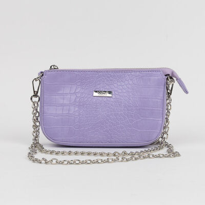 Bolso Lila Icono