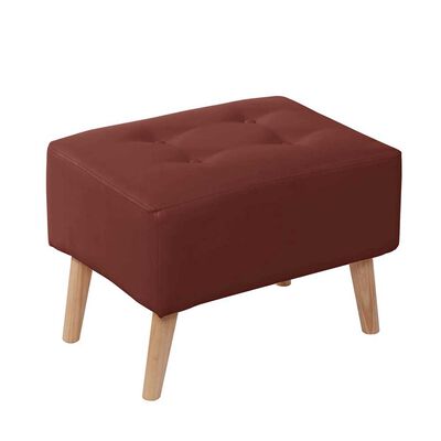 Pouf Latam Home Niza PU Chocolate