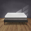 Cama Europea CIC Curve King Balance + Respaldo Ganges  + 2 Veladores Indo