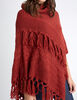 Poncho Alma Mujer Flecos 