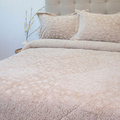 Imagen 2 del producto Cubrecama Doral King Beige Senses