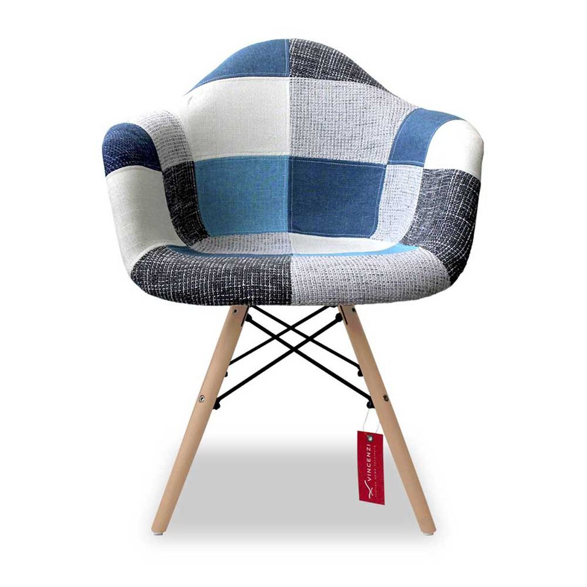 Poltrona Eames Patchwork Vincenzi