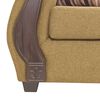 Juego de Living Innovamuebles New Bugambilia Sofá 3 Cuerpos + Dos Sillones 1 Cuerpo Oro