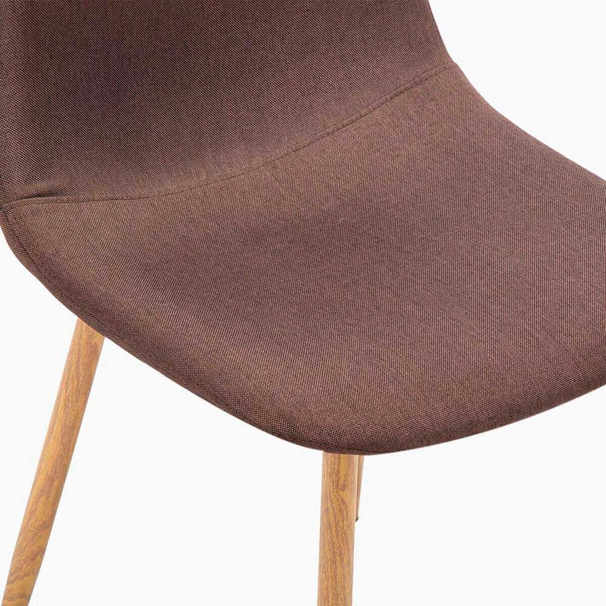 Juego de Comedor Spazzio Cross Natural 6 Sillas