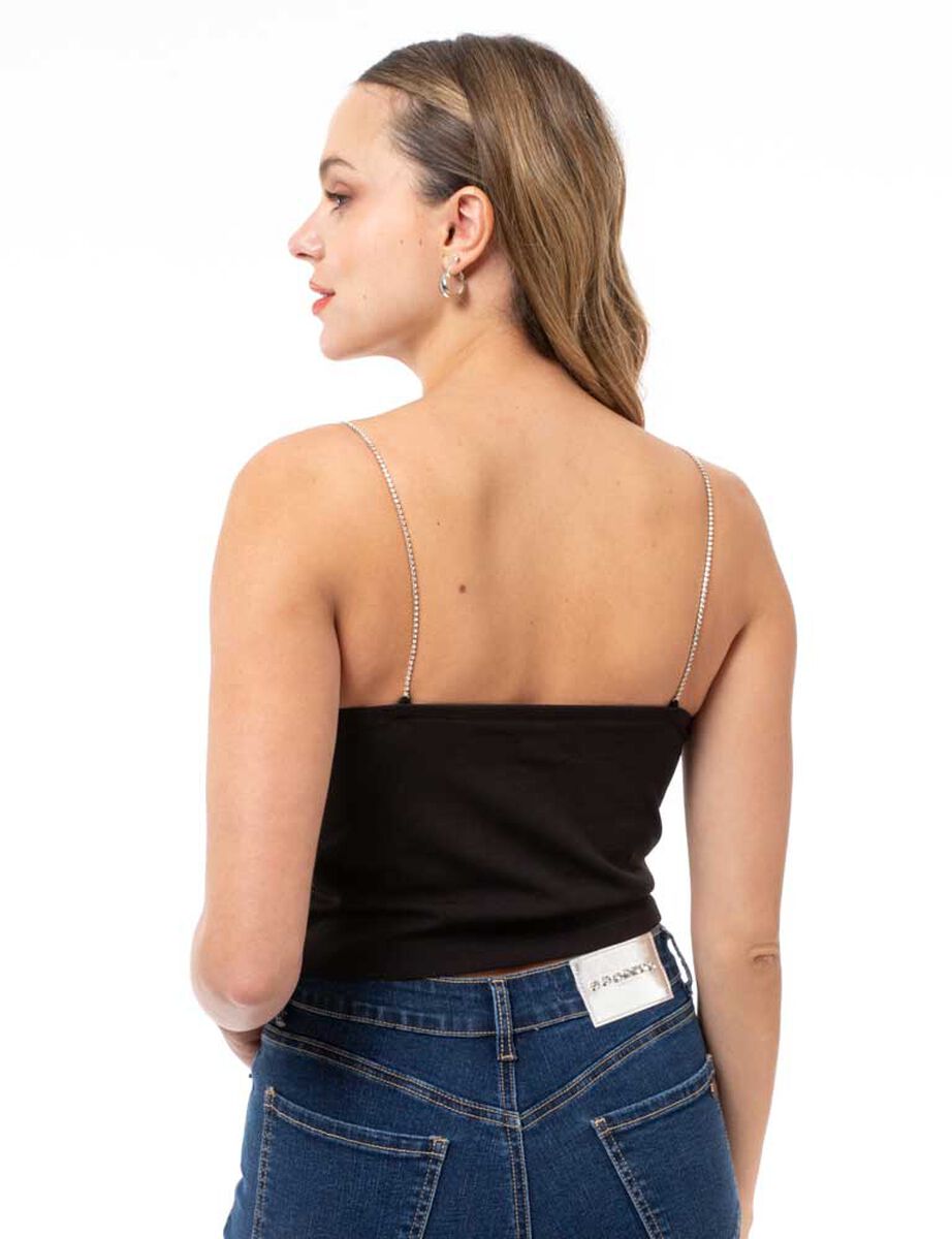 Polera Formal Sin Mangas Mujer Fiorucci