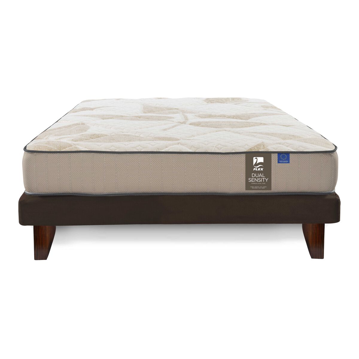 Cama Europea Flex 2 Plazas Dual Sensity