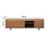 Rack TV Amuv Camel Hasta 70" Café
