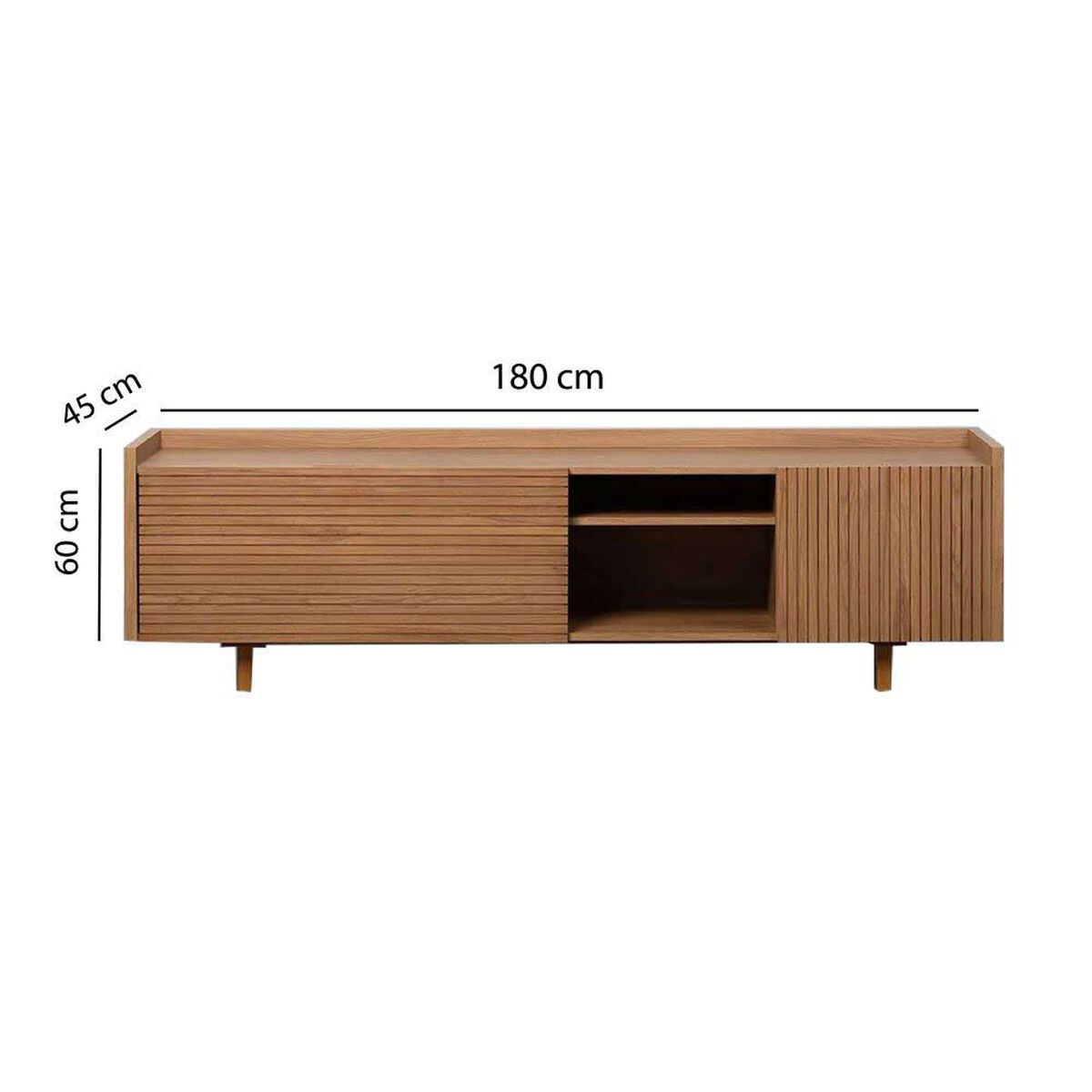 Rack TV Amuv Camel Hasta 70" Café
