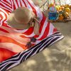 Toalla de Playa Velour Casanova Zebra 75 x 150 cm