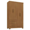 Closet Di Poretti Design Paraty 3 Cajones 4 Puertas Caf&eacute; Claro