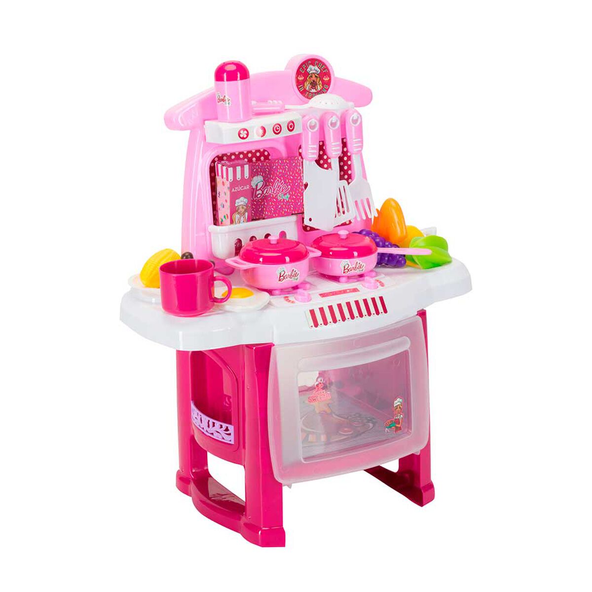 Set de Cocina con Luz y Sonido Barbie