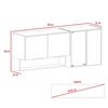 Mueble de Cocina Superior TuHome Akita