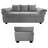 Sofá Muebles MPR Ezeiza 3 Gris