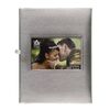 &Aacute;lbum para Fotos Cart&oacute;n Vgo Hojas Negras con Tapas Brillosas 100 FotosPlateado