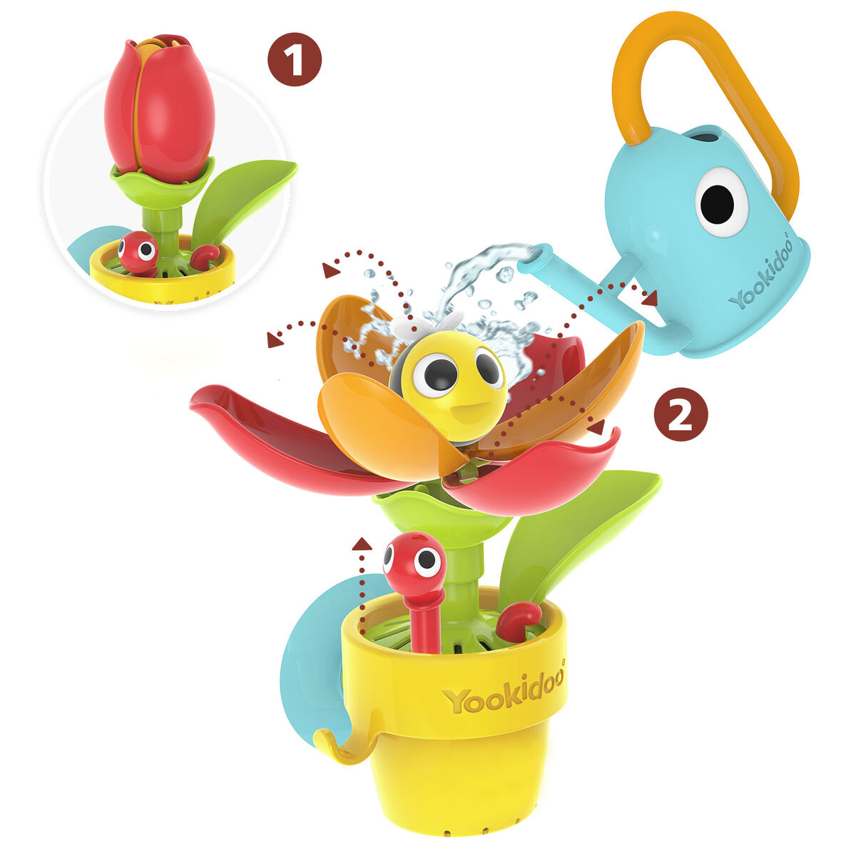 Abejita de Agua en Flor Yookidoo