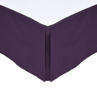 Faldón Mashini 144 Hilos 1,5 Plazas Liso Morado