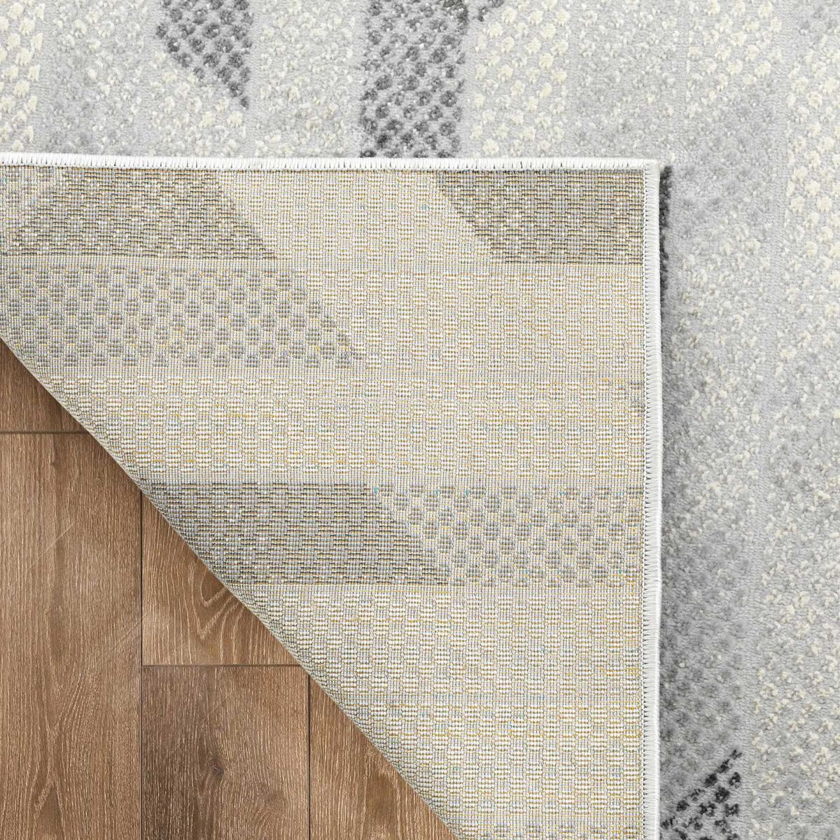 Alfombra de Pasillo Modalfo Babil Gris 70 x 230 cm