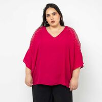 Blusa Mujer Extralindas Fucsia, Negro