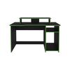 Escritorio Gamer TuHome Huni Wengue Y Verde