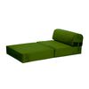 Sofá Cama Latam Home Velvet Siena 1 Cuerpo Verde