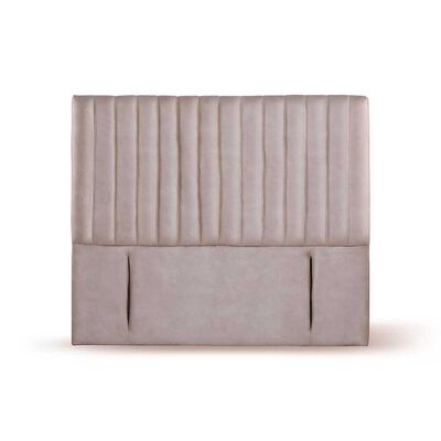 Respaldo Latam Home King Sorrento Cuero Gris