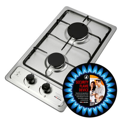 Imagen 2 del producto Encimera a Gas Sindelen CEG-4250IN 2 Quemadores