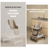 Silla de Comer Reclinable Plegable LuBabycas Rosada