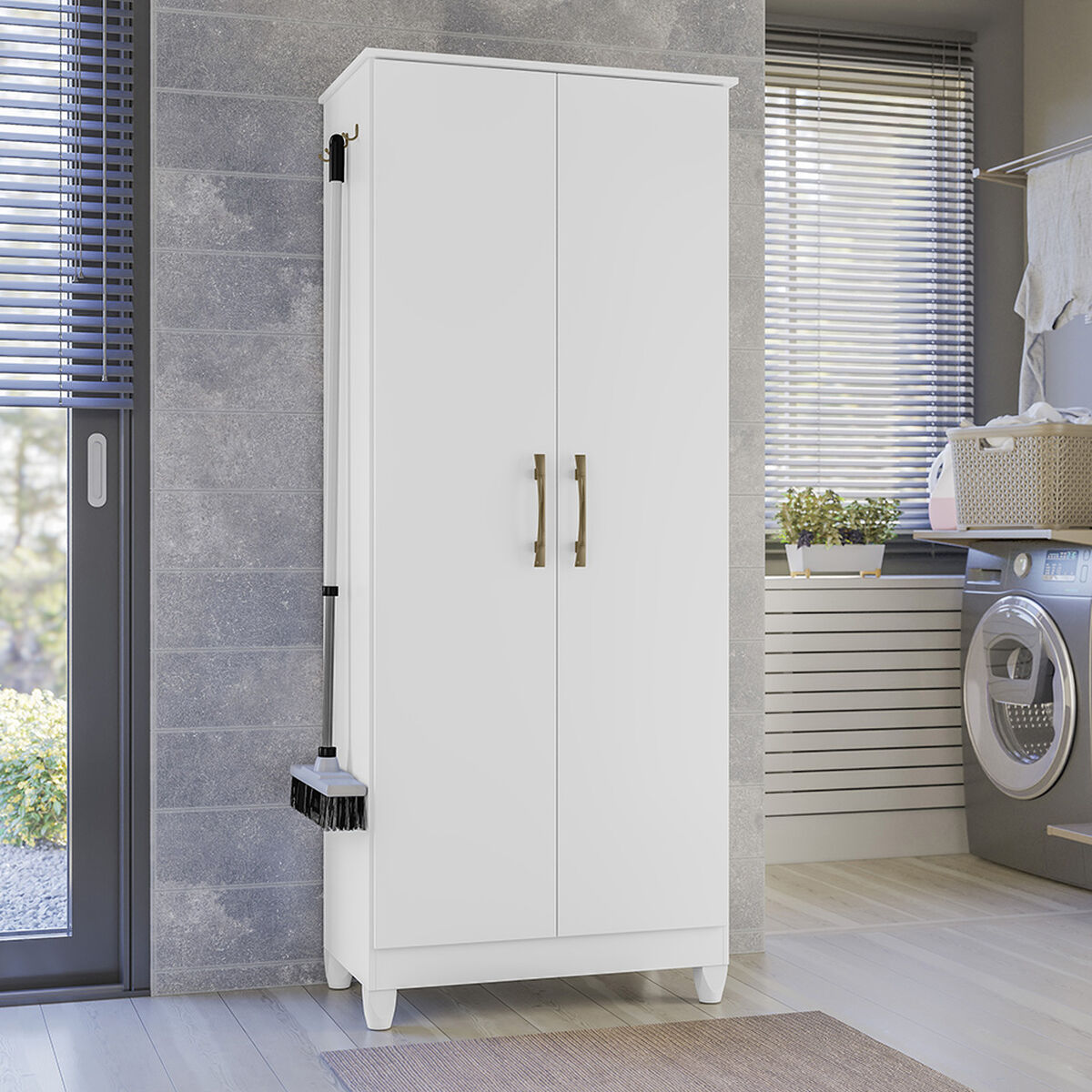 Clóset Di Poretti Jade 2 Puertas Blanco