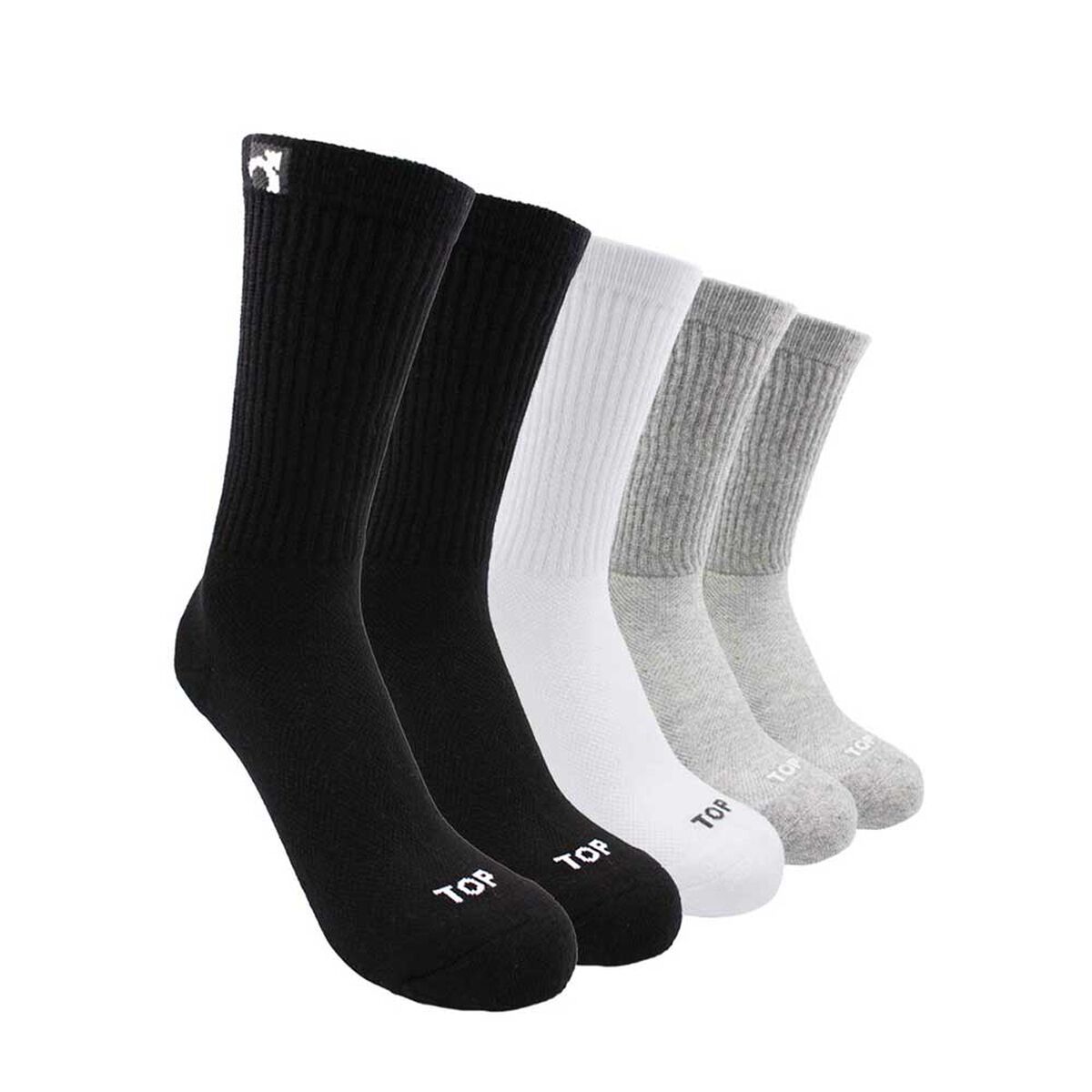 Pack 5 Calcetines Largos Deportivos Hombre Top