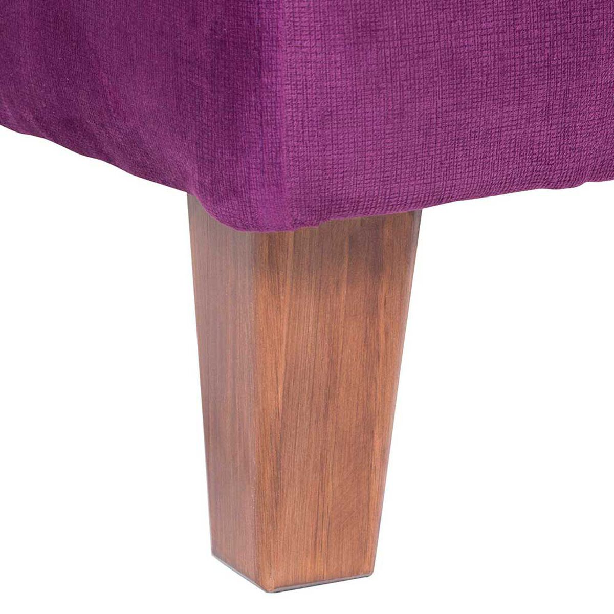 Sof&aacute; Barra Design Estocolmo 2 Cuerpos Morado