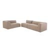 Seccional CIC Relax Sillón 1 Cuerpo + Dos Sofás 2 Cuerpos Natural