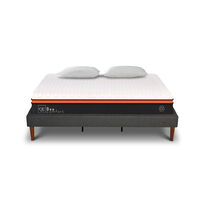 Cama Europea Curve CIC King Bee Comfort + Almohadas