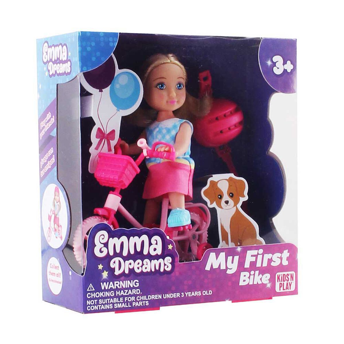 Muñeca Con Bicicleta Kids'N Play