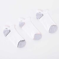 Pack 3 Calcetas de Algodón Blanco Mujer Calvin Klein