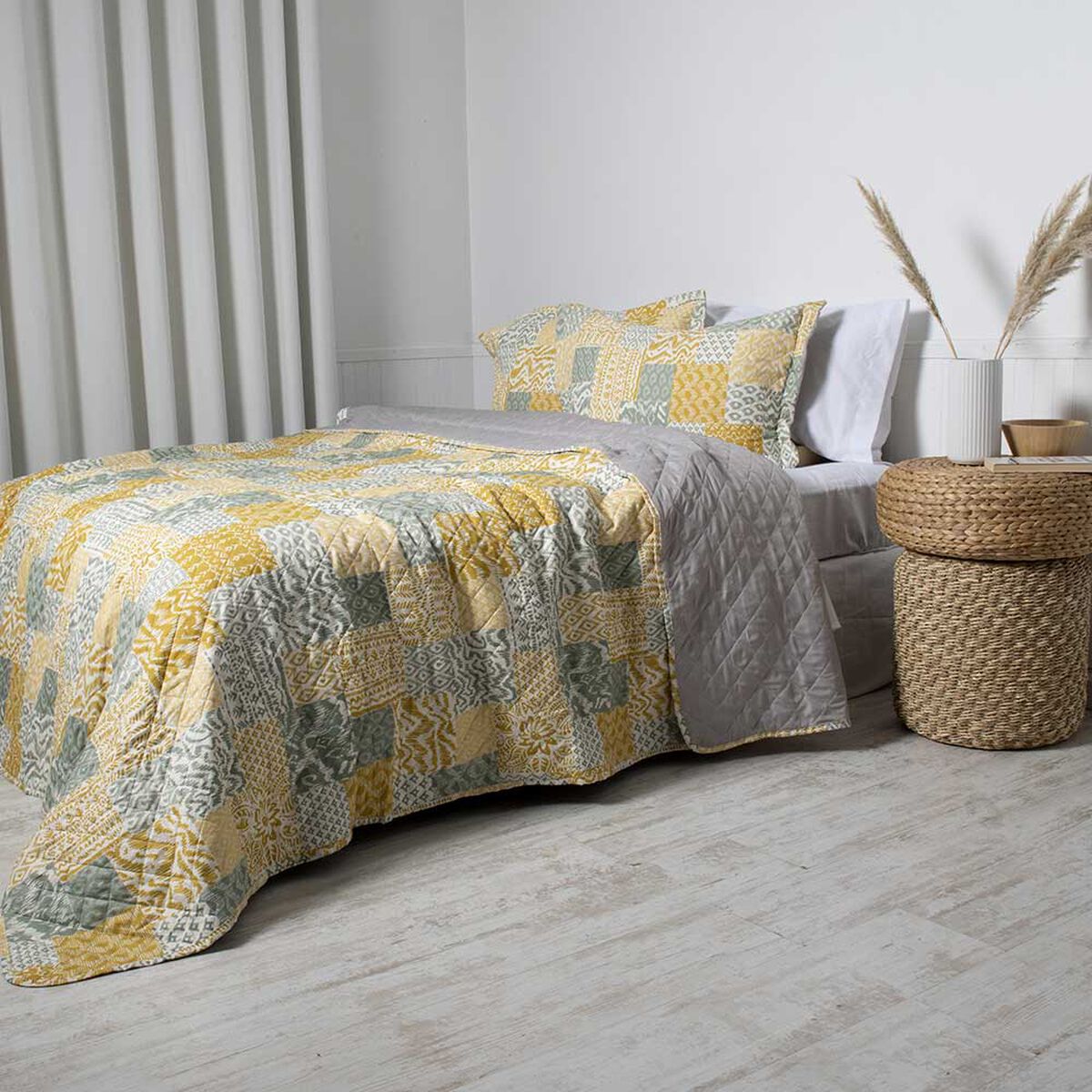 Quilt Mashini 1,5 Plazas Estampado Leo