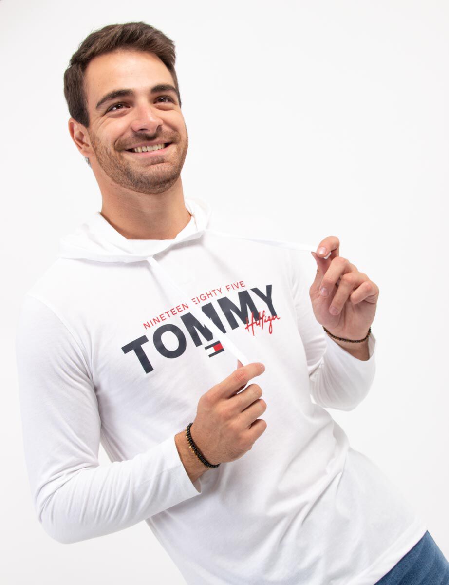 Polera Tommy Hilfiger Hombre Con Cuello Polera Polo Polera Tommy