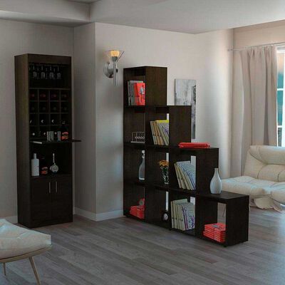 Imagen 2 del producto Mueble Bar + Biblioteca Escalera TuHome Beijing