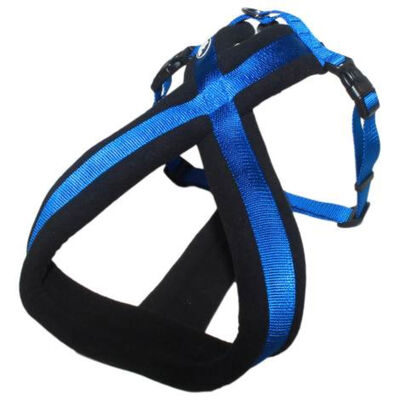 Imagen 2 del producto Arnés Mascan Cruzado Acolchado para Perro Azul