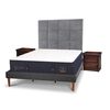 Cama Europea CIC King S&uacute;per Premium + Respaldo + Veladores