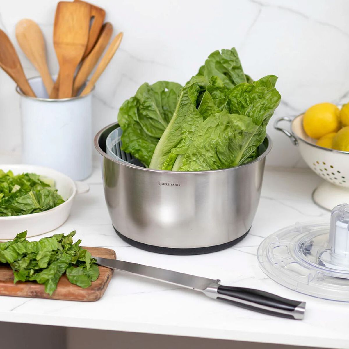 Centrifugador de Verduras Simple Cook 6 lt.